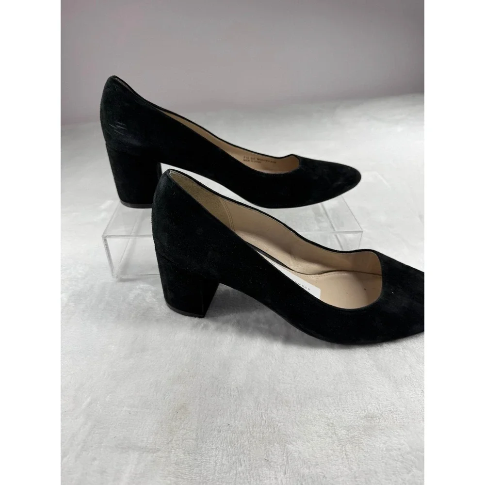 Cole Haan Grand.OS Claudine Classic Pump Shoes Women's 8.5B‎ Black Suede Leather